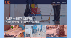 Desktop Screenshot of alfabetaservis.cz